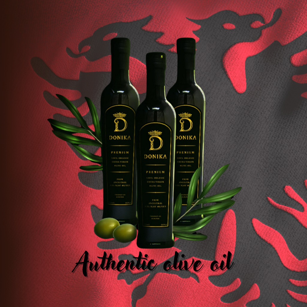 Albanian authentic olive oil