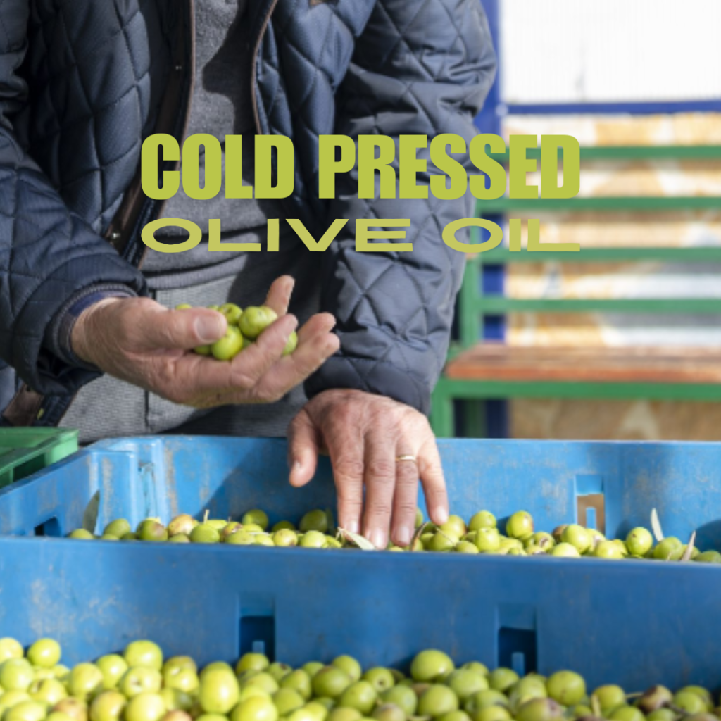 Cold-pressed olive oil