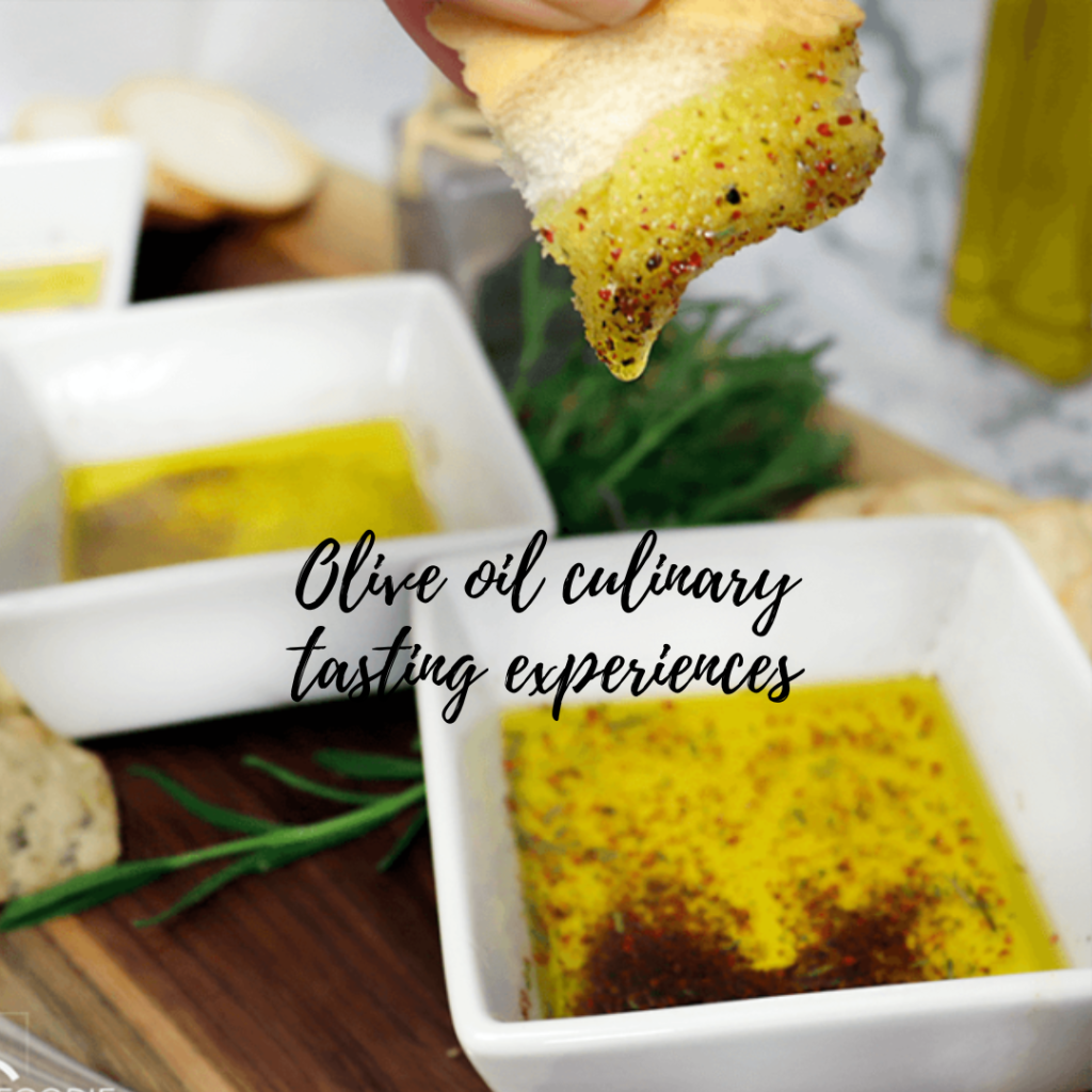 Olive oil culinary tasting experiences